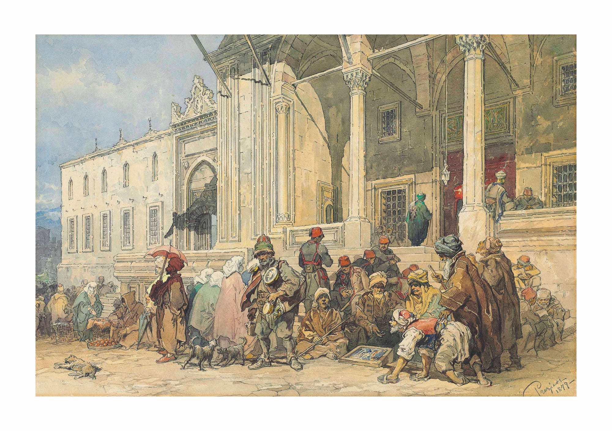 19th-century Constantinople — Amadeo Preziosi